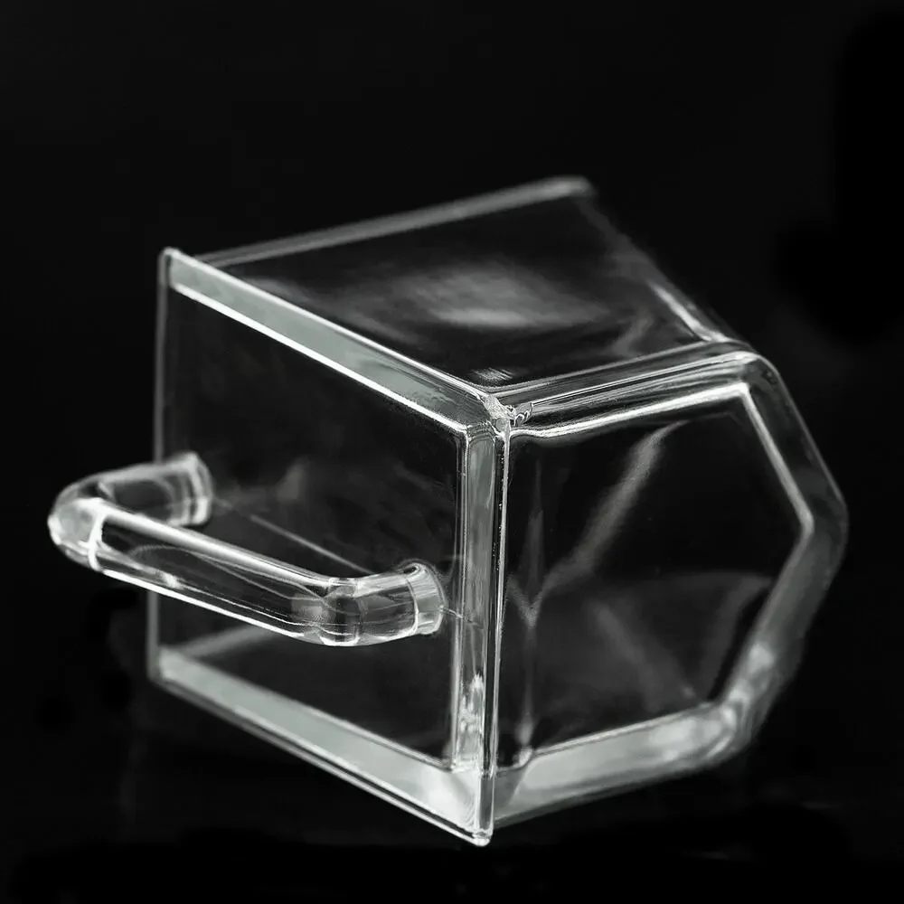 Vintage IKEA FÖRHÖJA Replacement Glass Storage Scoop Drawer Bin-Read Description